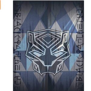 Jay Franco Superhero Black Panther Plush Throw